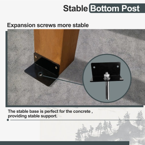 US Local 12 X 16 Outdoor Gazebo Wooden Grape Pergola For Climbing Plant Support, Garden, Terrace, Backyard, Deck, Brown