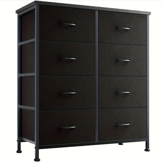 US Local Dresser For Bedroom With 8 Drawers Tall Dresser