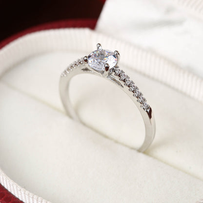 Colorful Zircon Elegant Elegant Elegant Ring