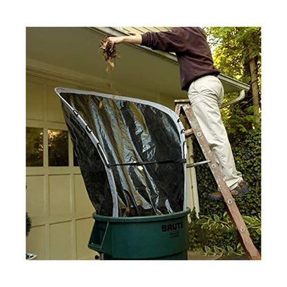 US Local Foldable Dustpan Leaf Storage Bag Collector