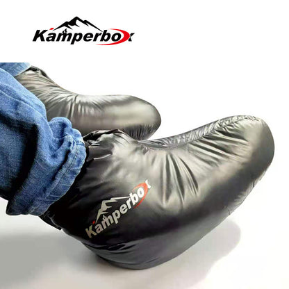 US Local Kamperbox Down Slippers Down Socks Camping Down Booties For Sleeping Bag Camping AQ3