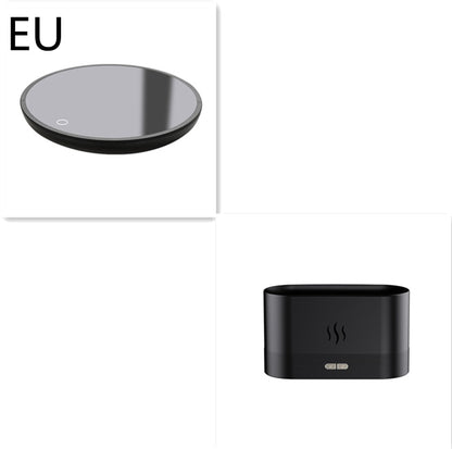 Aroma Diffuser With Flame Light Mist Air Humidifier Aromatherapy Diffuser With Waterless Auto-Off Protection For Spa Home Yoga Office