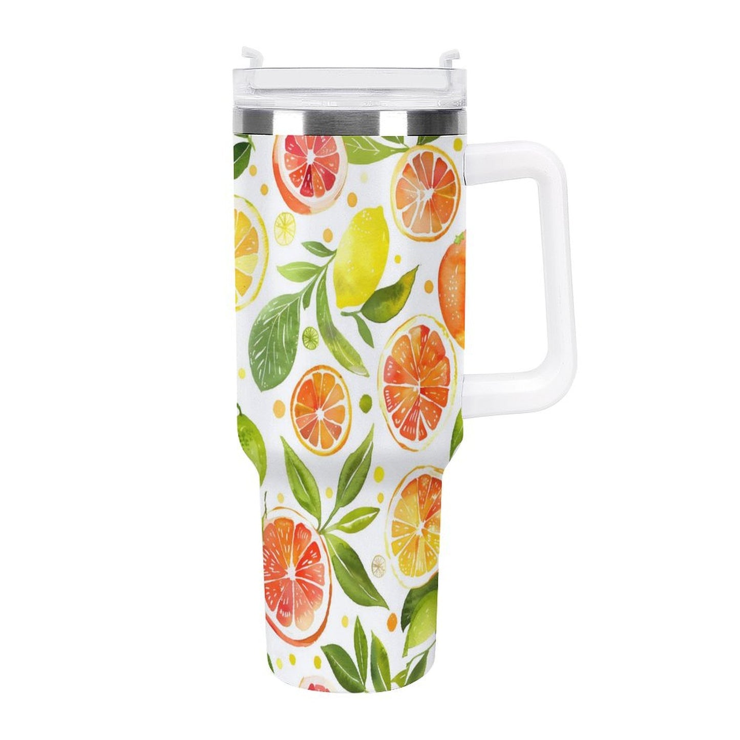 PHDT00344 POD US Local Tumbler 40 oz Large Capacity Car Cup Citrus, Fruit