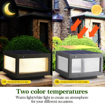 US Local Solar Wall Light With Dimmable LEDs