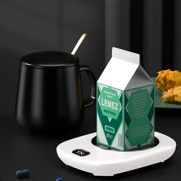 Electric Coffee Mug Warmer For Desk Auto Shut Off USB Tea Milk Beverage Cup 3 Temperature Setting