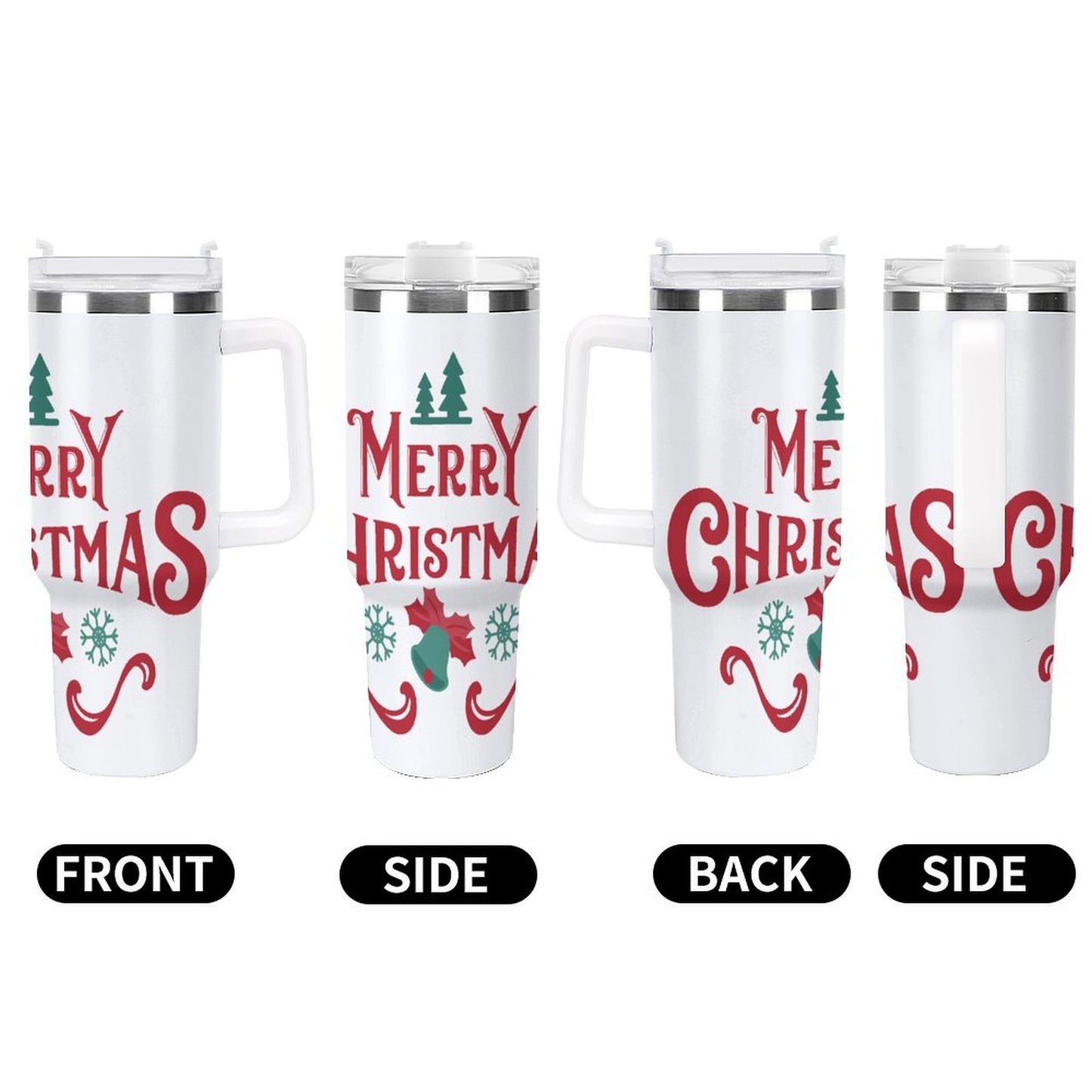 PHDT00160 POD US Local Tumbler 40 oz Large Capacity Car Cup Christmas