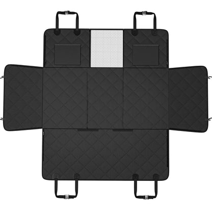 US Local VEVOR 53 X 24.8 In Dog Car Seat Cover For Back Seat Waterproof 600D For Cars