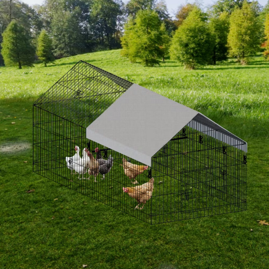 US Local Pointed Wire Chicken Coop For Poultry Breeding