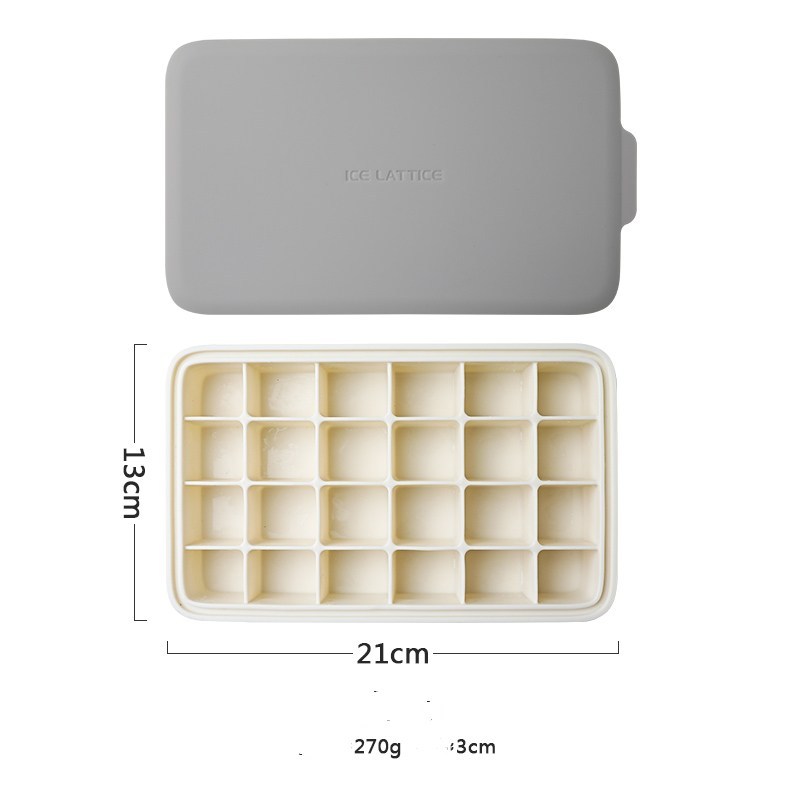USA Local Silicone 12 Cavity Hexagon 3D Ice Mold DIY Popsicle Mould Ice Cream Makers Storage Box
