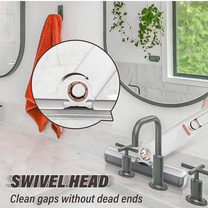 US Local Mini Desktop Household Hands-free Rotating Cleaning Mop Suitable For Bathroom And Kitchen