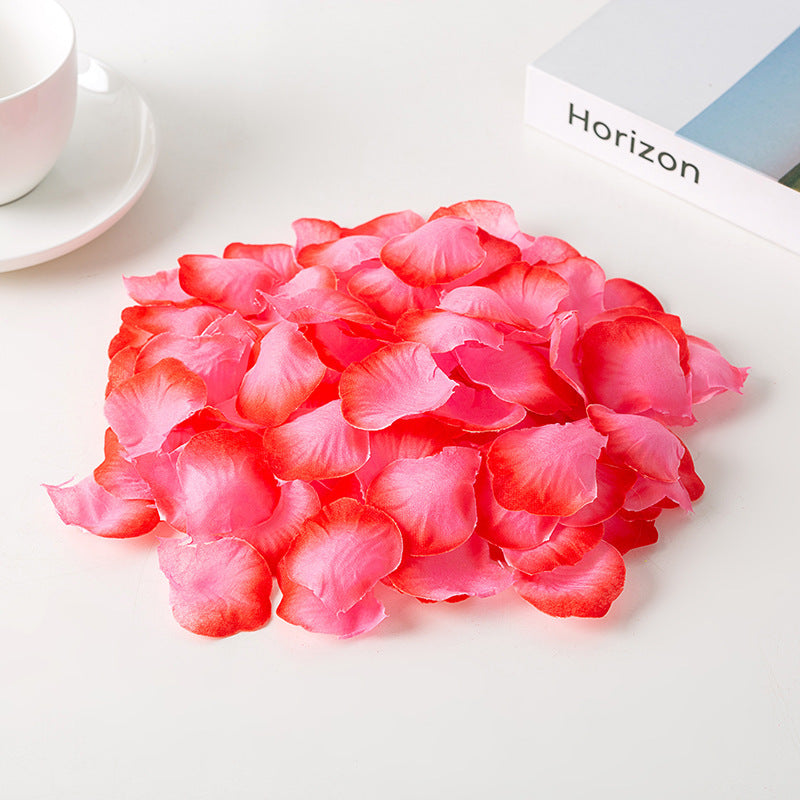 Simulated Rose Petals Wedding Room Scene Layout Props