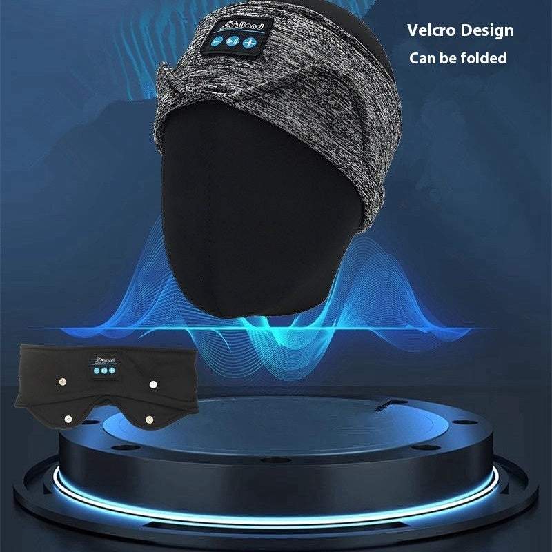 USA Local Headscarf Eye Mask Dual-use Music Headset Bluetooth Hair Band Sleeping