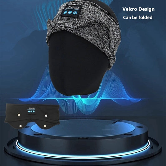 USA Local Headscarf Eye Mask Dual-use Music Headset Bluetooth Hair Band Sleeping