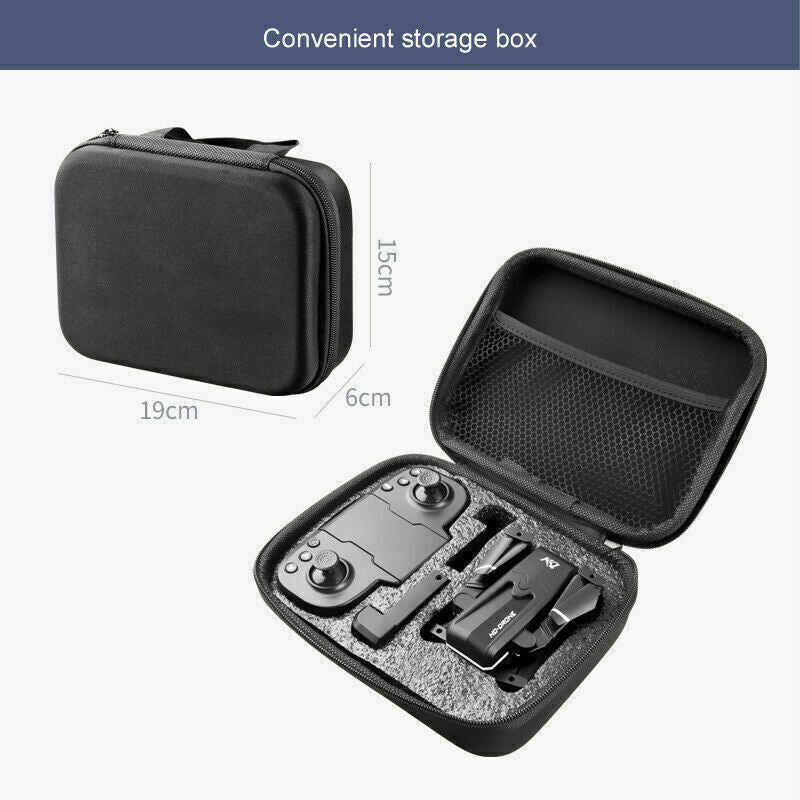 US Local Quad Air Drone RC Drone 4K HD Dual Camera WIFI FPV KK1 2 X Battery Rc Quadcopter