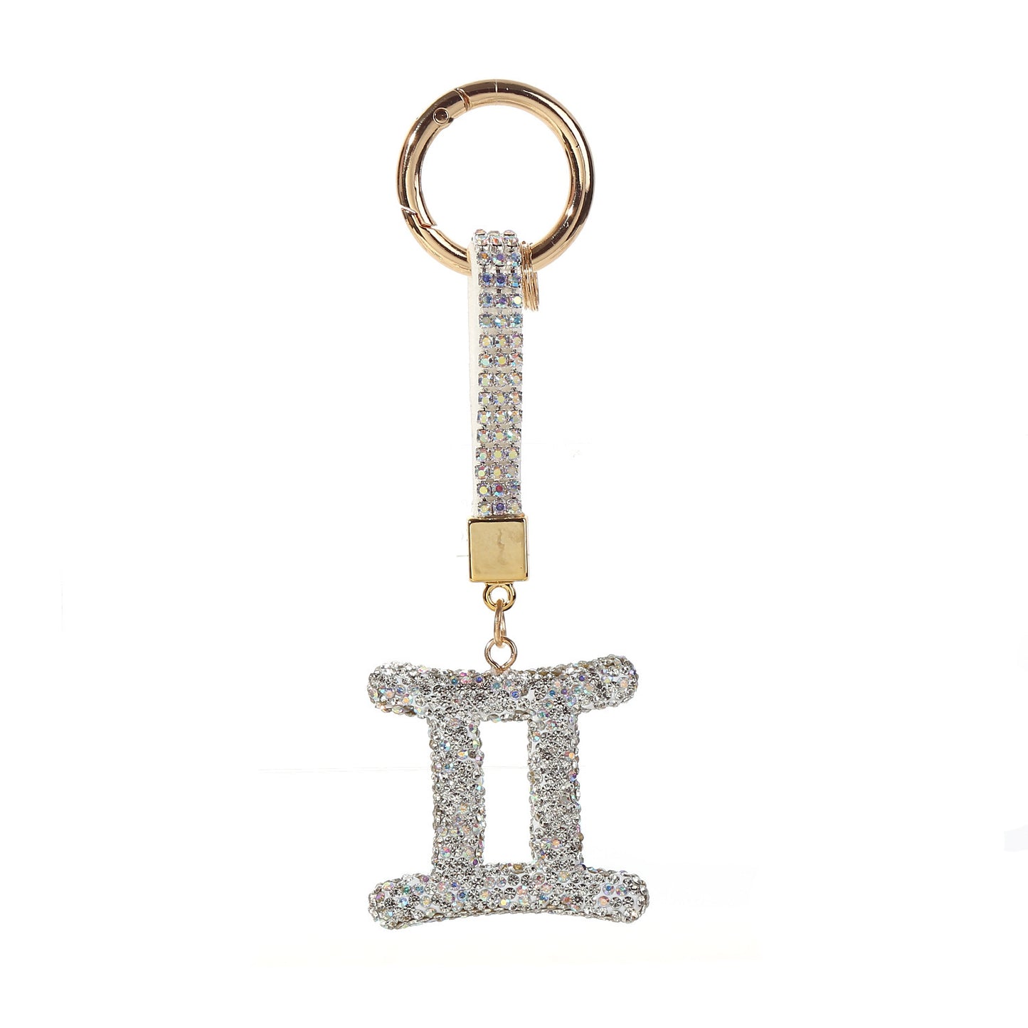Full Diamond Constellation Keychain Women's Fashion Pendant