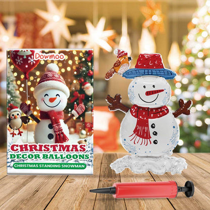 US Local Dowmoo Christmas Balloon Balloon Standing Santa Claus Reindeer Christmas Tree Event Atmosphere Decoration