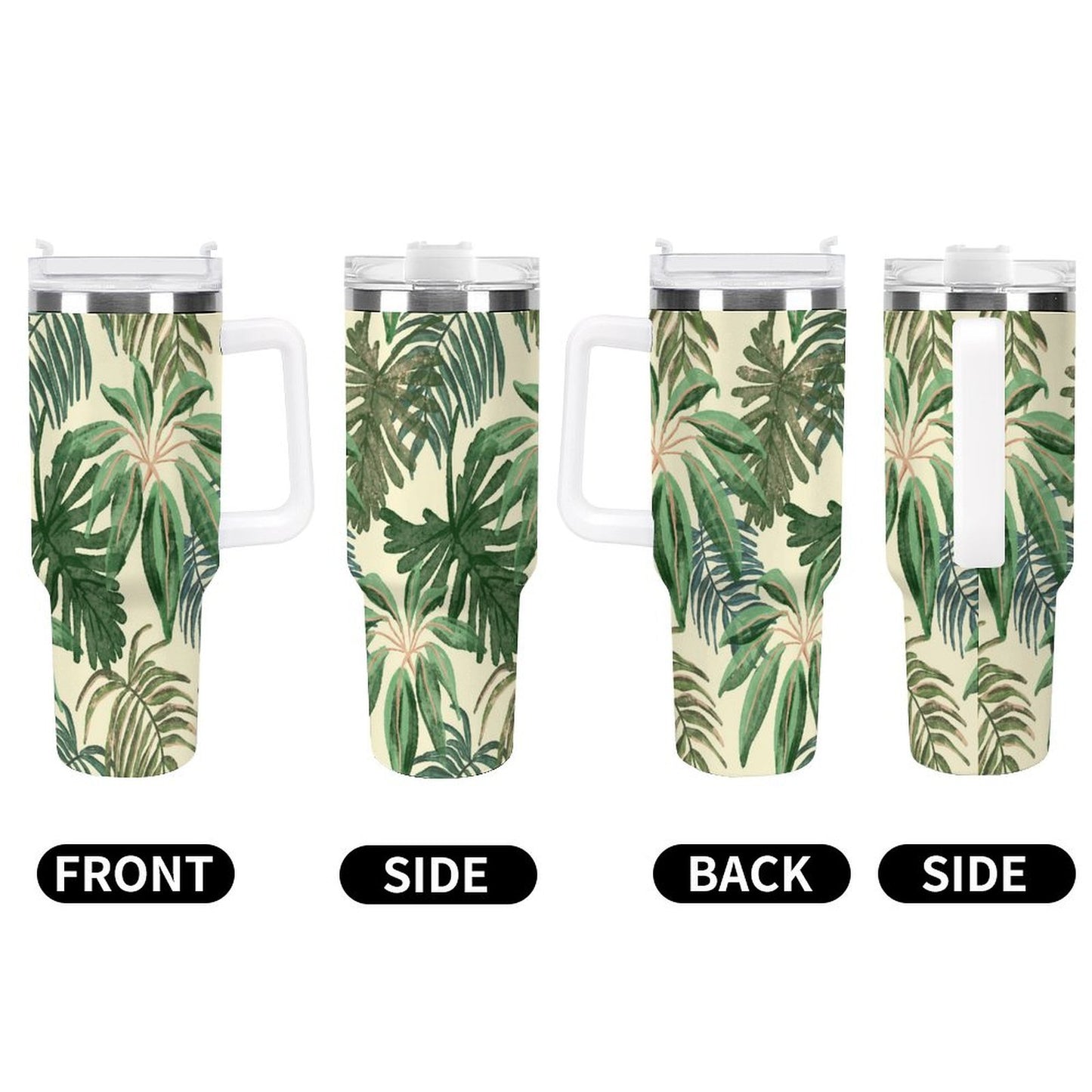 PHDT00468 POD US Local Tumbler 40 oz Large Capacity Car Cup Tropics,Torrid Zone