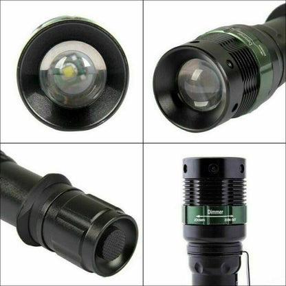 US Local Super-Bright 90000LM LED Searchlight Handheld Spotlight Flashlight Rechargeable