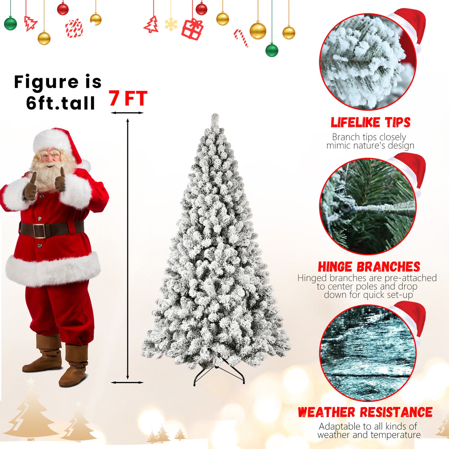 US Local PE, PVC, Christmas Tree, Christmas Decorations