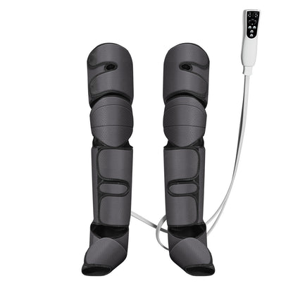US Local VEVOR Full Leg Massager, Air Compression Leg Massager For Foot Calf Thigh Knee, 2 Knee Heating Levels, 3 Modes & 3 Intensities, Leg Compression Massage Boots For Circulation, Swelling And Pain Relief