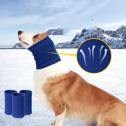 US Local Pet Dog Comforter Headband Scarf