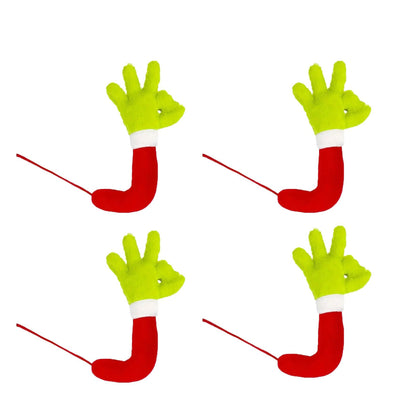 US Local Doll Green Monster Arm Doll Elf Ornaments Christmas Tree Decorations