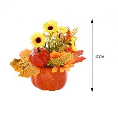 US Local Artificial Pumpkin Flower Autumn Pumpkin Ornaments A