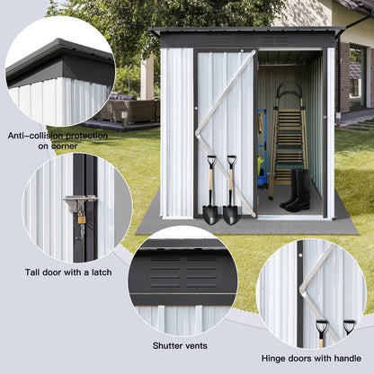 US Local Carport 10x20 Heavy Duty Portable Carport Garage Tent For Outdoor Storage Shelter Khaki