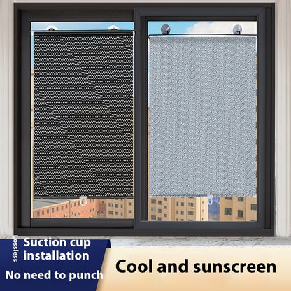 US Local Household Window Sun Protection Punch-free Shading Balcony Shutter