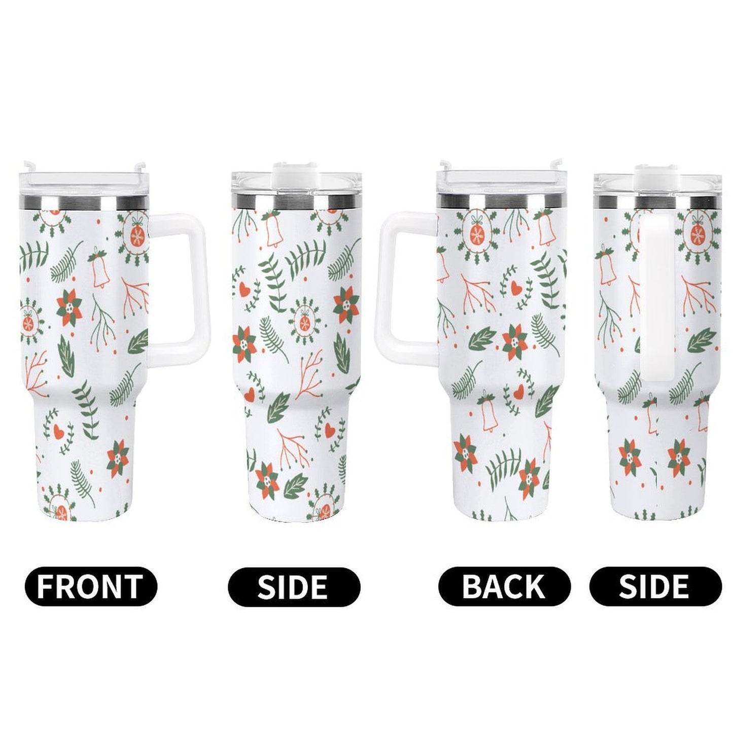 PHDT00079 POD US Local Tumbler 40 oz Large Capacity Car Cup Christmas