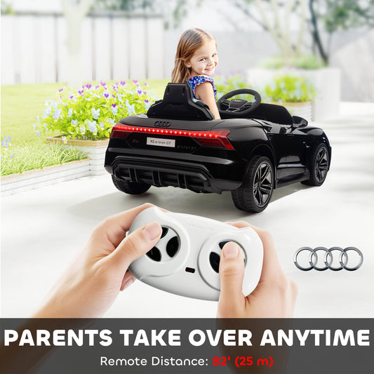 US Local Licensed Audi RS e-tron GT 12V Ride On Car Truck for Kids
