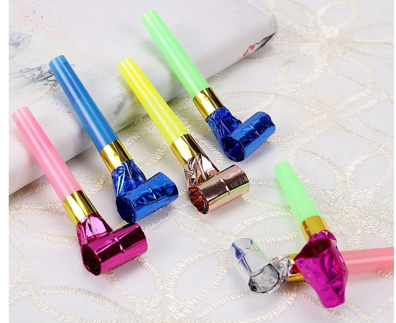 US Local Dragon Blow Roll Children's Toy Cartoon Fun Party Birthday