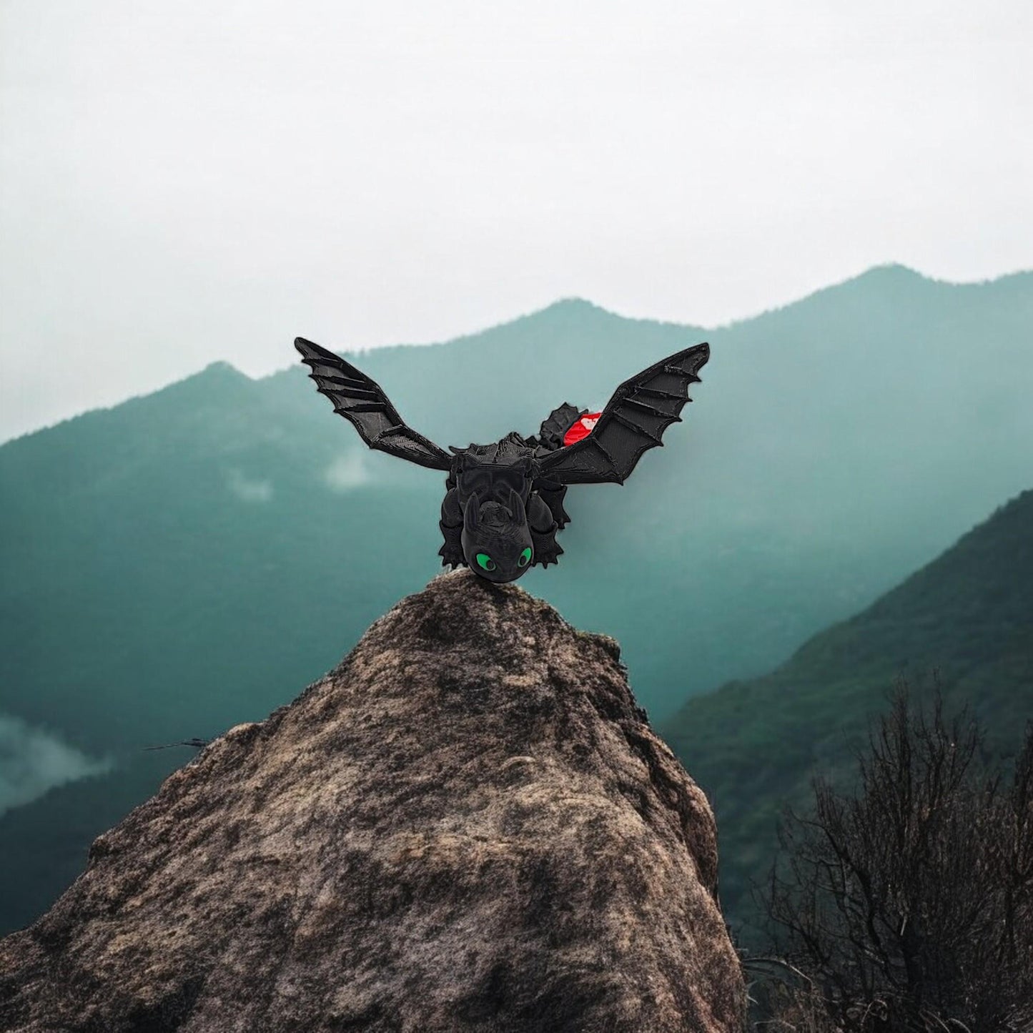 US Local Toothless Dragon Cute Cool Design High Texture Exquisite Details Charming Appearance Dinosaur Fans Collectible Home Decorations