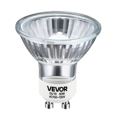 US Local Halogen Light Bulbs GU10 MR16 Halogen Bulb 2800K 50W Lamp Bulbs Pack Of 6