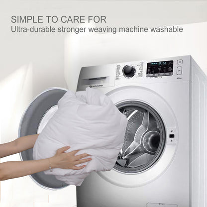 US Local 3pcs Coconut And Banana Leaf Pattern Comfortable Duvet Cover Set, Double Bed Minimalist Style, Including 1 Duvet Cover And 2 Pillowcases