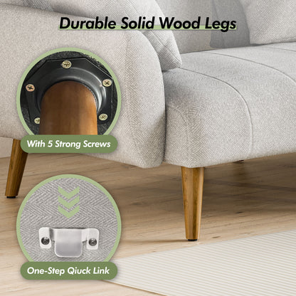 US Local 4 - Piece Upholstered Sectional