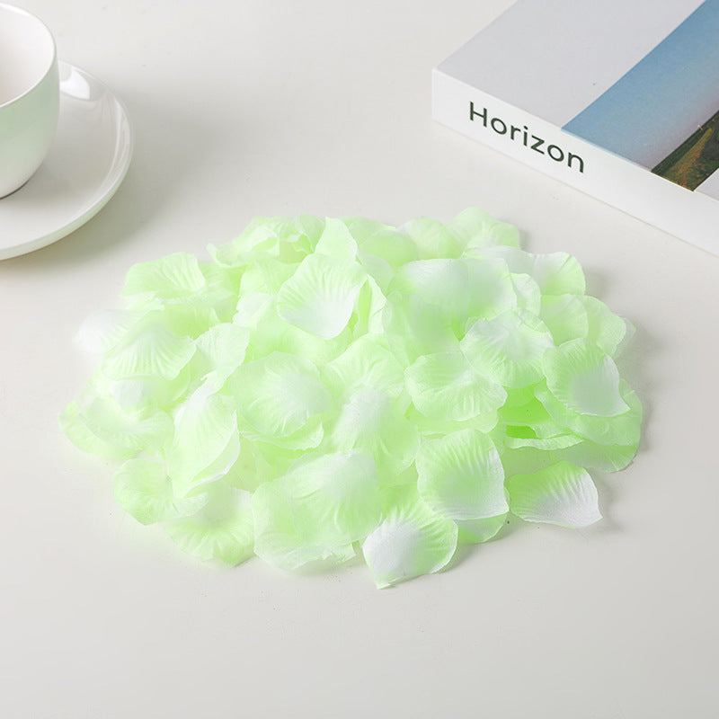 Simulated Rose Petals Wedding Room Scene Layout Props