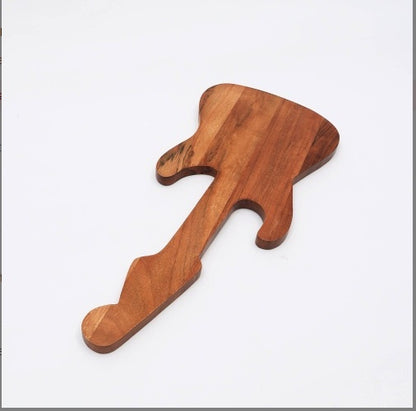 US Local Wooden Platter - Guitar Shape