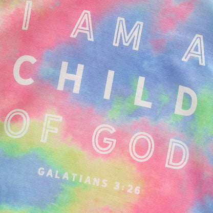 US Local Toddler Girls Long Sleeve Tie Dye Hooded Dress Adorable & Comfortable Daily Wear For Kids