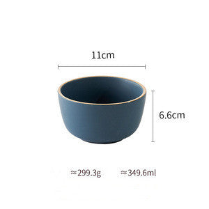 US Local Pure Color Matte Ceramic Plate