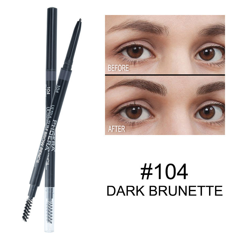USA Local PHOERA New 5 Color Thin Eyebrow Pencil