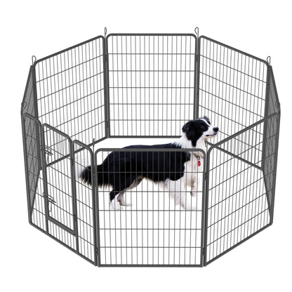 US Local Dog Pens Outdoor Dog Fence Dog Playpen For Large Dogs Dog Kennel Pet Playpen