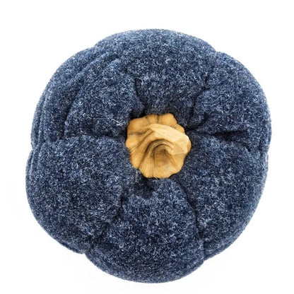 US Local A Set Of 3 Deep Blue Pumpkin Decorations