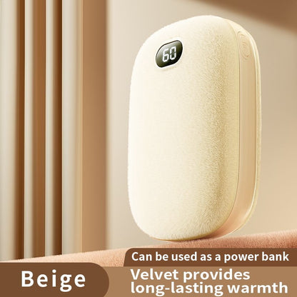 US Local Double-sided Wool Hand Warmers, Both Indoors And Outdoors Are Your Sweet Companions. Double-sided Warmth And Fleece Touch Keep Your Hands Warm For A Long Time