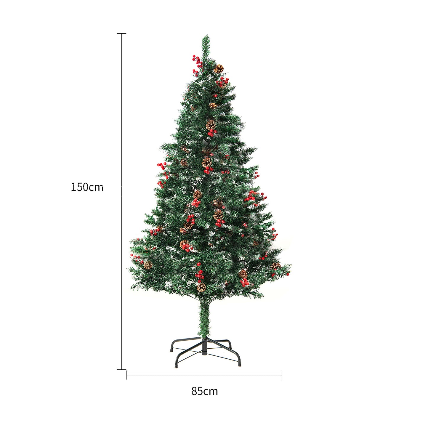 USA Local Christmas Tree PVC Artificial Snow Christmas Tree Mall Window Decoration Tree Cedar Christmas Tree Christmas Decoration Supplies