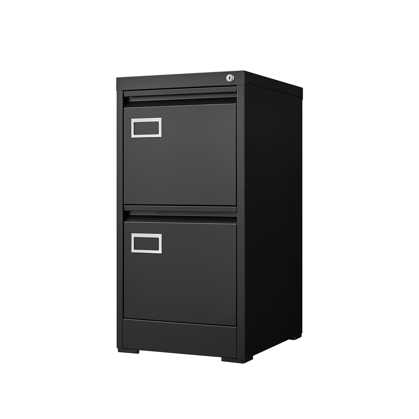 US Local 2 Drawer File Cabinet With Lock,Two Drawer Filing Cabinet,Vertical Metal File Cabinet For Home Office Organizer Storage Cabinet Fit Letter A4 Legal Size File