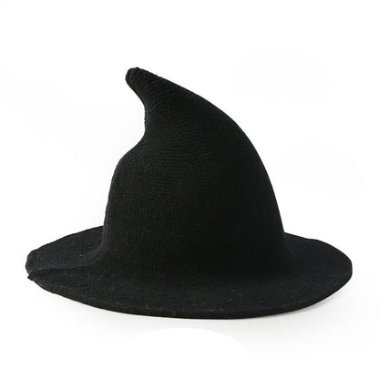 US Local European And American Halloween Wool Wizard Hat