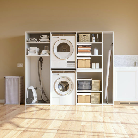 US Local 3 Pack Foldable Storage Bin With Lid Stackable Plastic Closet Organizer With Handle Divider Collapsible Drawer Organizer For Toys Clothes