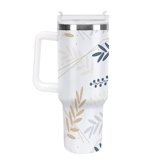 PHDT00389 POD US Local Tumbler 40 oz Large Capacity Car Cup Leaf