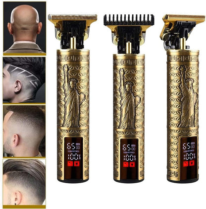 US Local Beard Trimmer Hair Clippers Cordless Hair Cutting Kit Barber Shaving Machine For Men USB Rechargeable 1 PCS